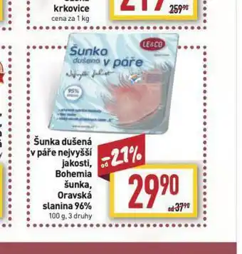 Billa Orabská slanina 96% nabídka