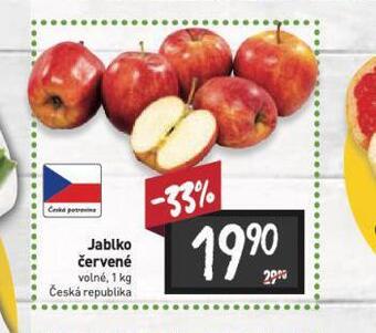 Billa Jablko červené nabídka