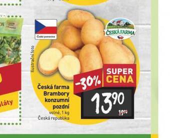 Billa Brambory konzumní pozdní nabídka