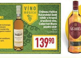 Billa Chateau valtice rulandské šedé nabídka