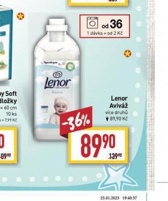 Billa Lenor aviváž nabídka