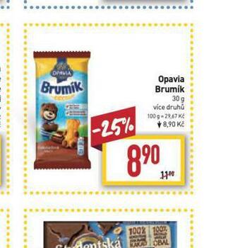 Billa Opavia brumík nabídka