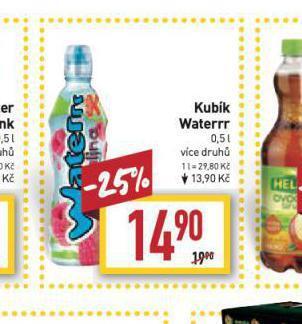 Billa Kubík waterrr nabídka