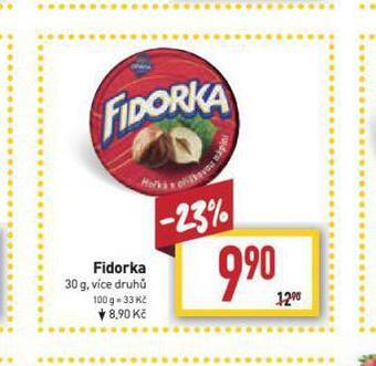Billa Fidorka nabídka