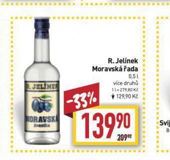 Billa R. jelínek moravská řada nabídka