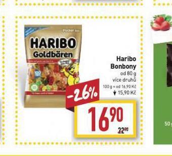 Billa Haribo bonbony nabídka