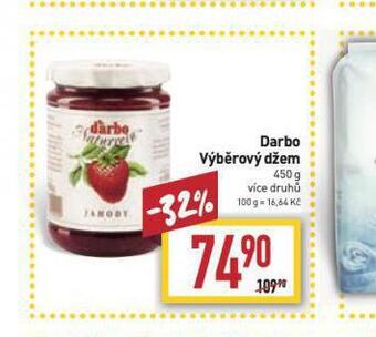 Billa Darbo výběrový džem nabídka