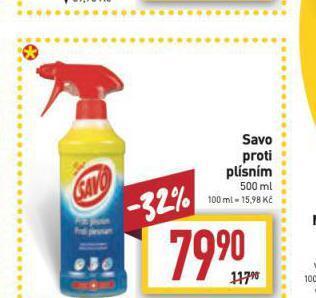 Savo proti plísním