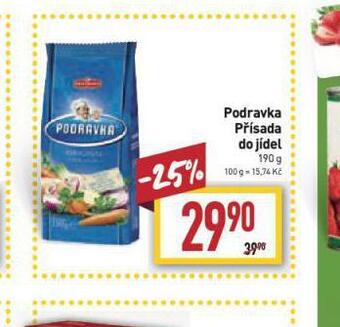 Billa Podravka přísada do jídel nabídka