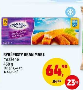 Penny Market Rybí prsty gran mare, 450 g nabídka