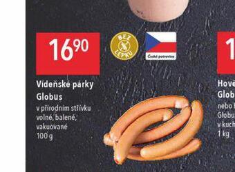Globus Vídeňské párky nabídka