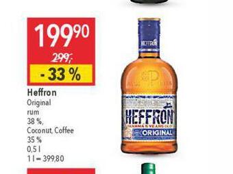 Globus Heffron original rum nabídka