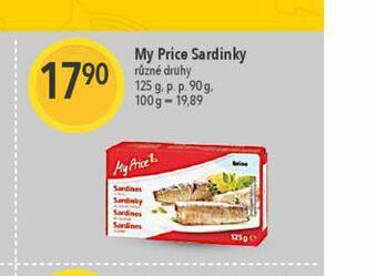 Globus My price sardinky nabídka