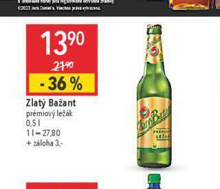 Globus Pivo zlatý bažant nabídka