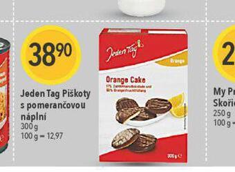 Globus Jeden tag piškoty s pomerančovou náplní nabídka