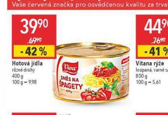 Globus Viva hotová jídla nabídka