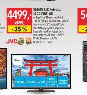 Globus Smart led televizor jvc 80 cm nabídka