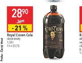 Globus Royal crown cola nabídka