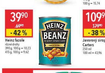 Globus Heinz fazole nabídka