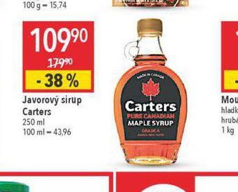 Globus Javorový sirup nabídka