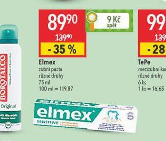 Globus Elmex zubní pasta nabídka