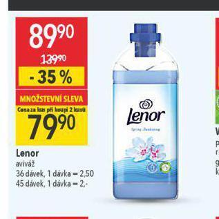 Globus Lenor aviváž nabídka
