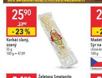 Globus Korbáč slaný, uzený nabídka