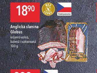 Globus Anglická slanina nabídka