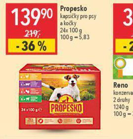 Globus Propesko kapsičky pro psy nabídka