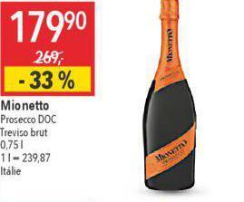Globus Mionetto prosecco doc nabídka