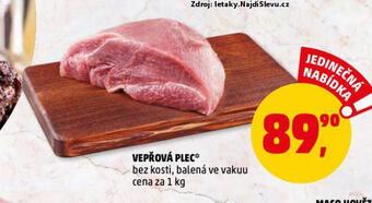 Penny Market Vepřová plec nabídka