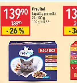Globus Prevital kapsičky pro kočky nabídka