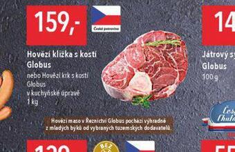 Globus Hovězí kližka s kostí nabídka