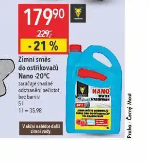 Globus Zimní směs do ostřikovačů nano -20 °c nabídka
