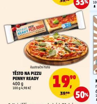Penny Market Těsto na pizzu nabídka