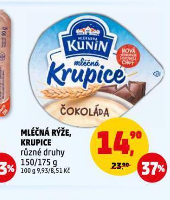 Penny Market Mléčná krupice nabídka