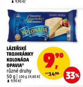 Penny Market Lázeňské trojhránky kolonáda nabídka
