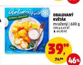 Obalovaný květák