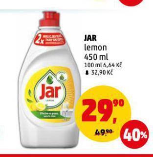 Penny Market Jar prostředek na nádobí nabídka