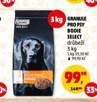 Penny Market Granule pro psy bodie nabídka