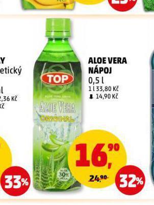 Penny Market Aloe vera nápoj nabídka