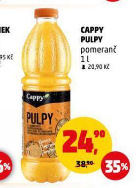 Penny Market Cappy pulpy nabídka