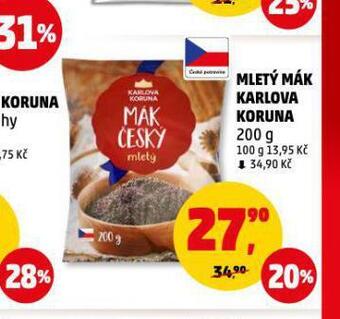 Penny Market Mletý mák nabídka