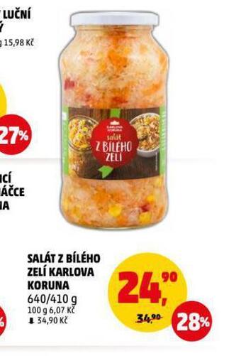 Penny Market Salát z bílého zelí nabídka