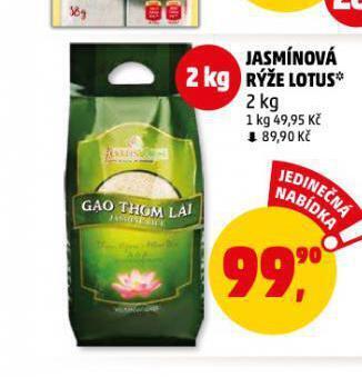 Penny Market Jasmínová rýže nabídka