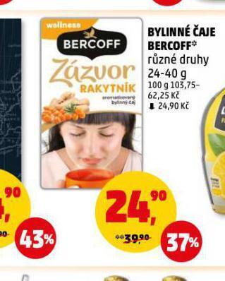 Penny Market Bylinné čaje bercoff nabídka