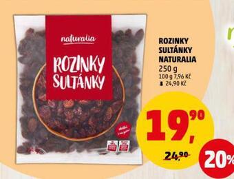 Penny Market Rozinky sultánky nabídka