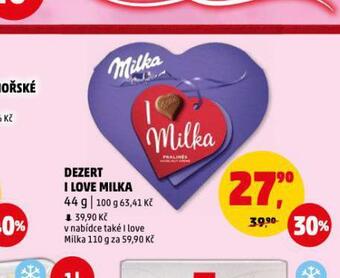 Penny Market Dezert i love milka nabídka