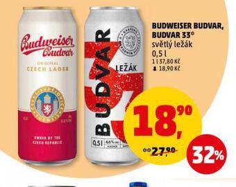 Penny Market Pivo budweiser budvar nabídka