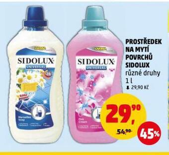 Penny Market Sidolux prostředek na mytí povrchů nabídka